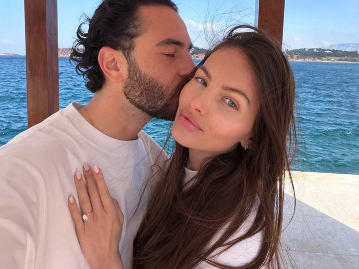 Thylane Blondeau dan Benjamin Attal