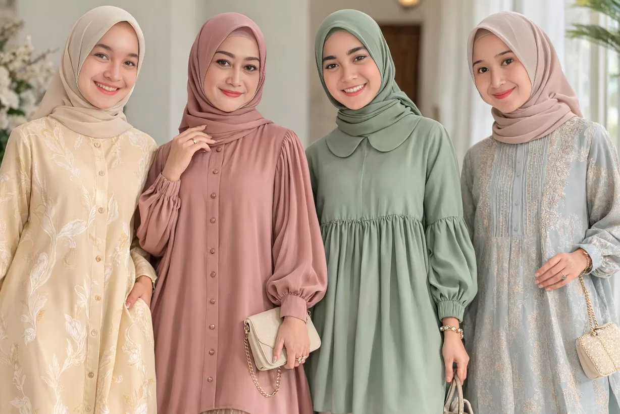 Tren Gamis Bini Sah Siap Dominasi Fashion Muslimah Menjelang Lebaran 2026