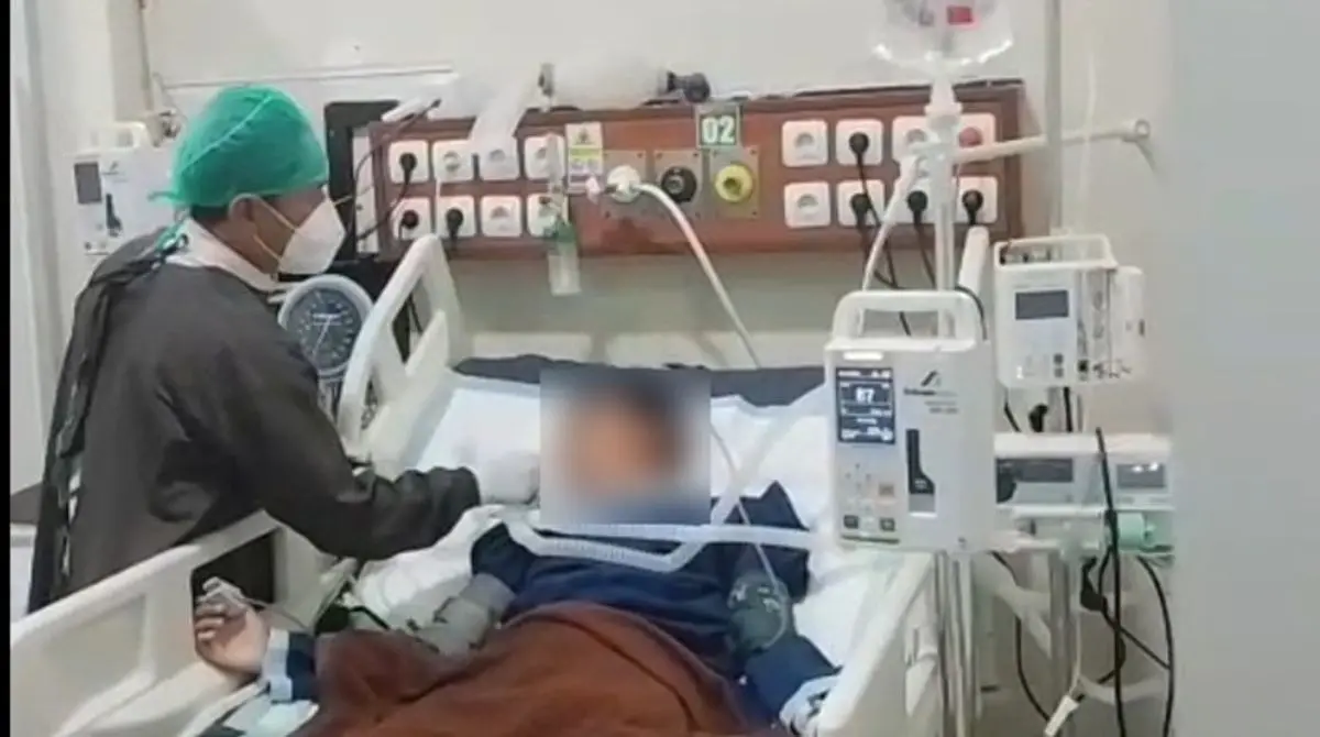 Bocah Korban Gigitan Ular Weling di Tasikmalaya