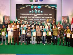 Duta Anti Narkoba Polda Riau 2026 Resmi Dikukuhkan, 23 Figur Siap Jadi Agen Perubahan