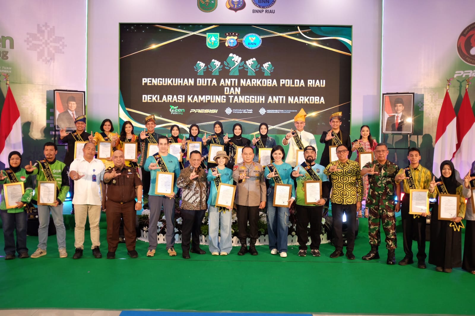 Duta Anti Narkoba Polda Riau 2026