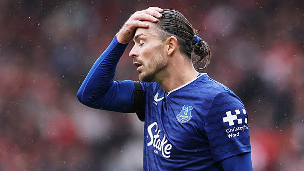 Jack Grealish di Everton
