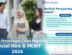 Rekrutmen PKWT Bank Indonesia Dibuka, Simak Ketentuan Pentingnya