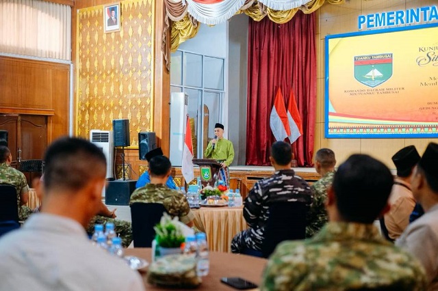 Wali Kota Dumai Sambut Pangdam XIX Tuanku Tambusai