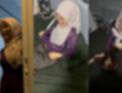Video Viral Kebaya Ungu 8 Menit 11 Detik Bikin Penasaran Warganet
