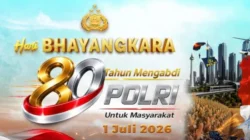 Hari Bhayangkara 2026: Tema dan Makna Logo HUT ke-80 Polri