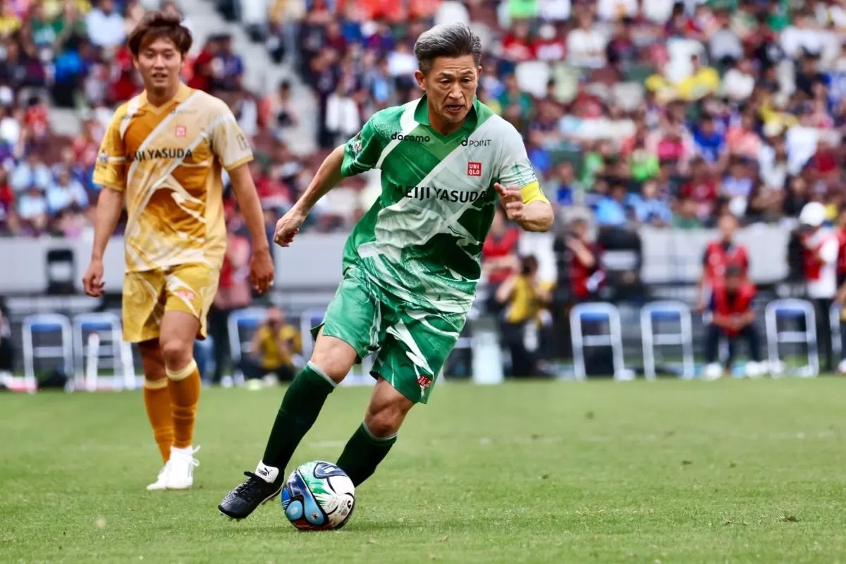 Kazuyoshi Miura Cetak Gol di Usia 59 Tahun