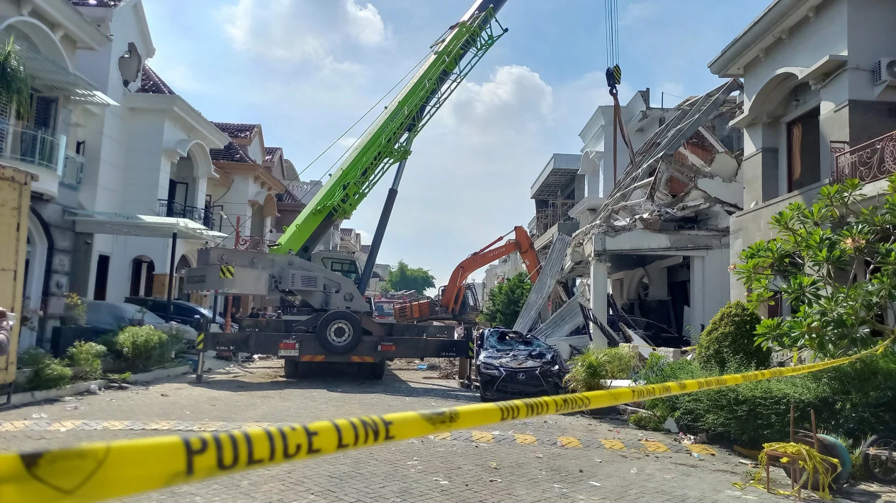 Korban Ledakan di Polonia Medan